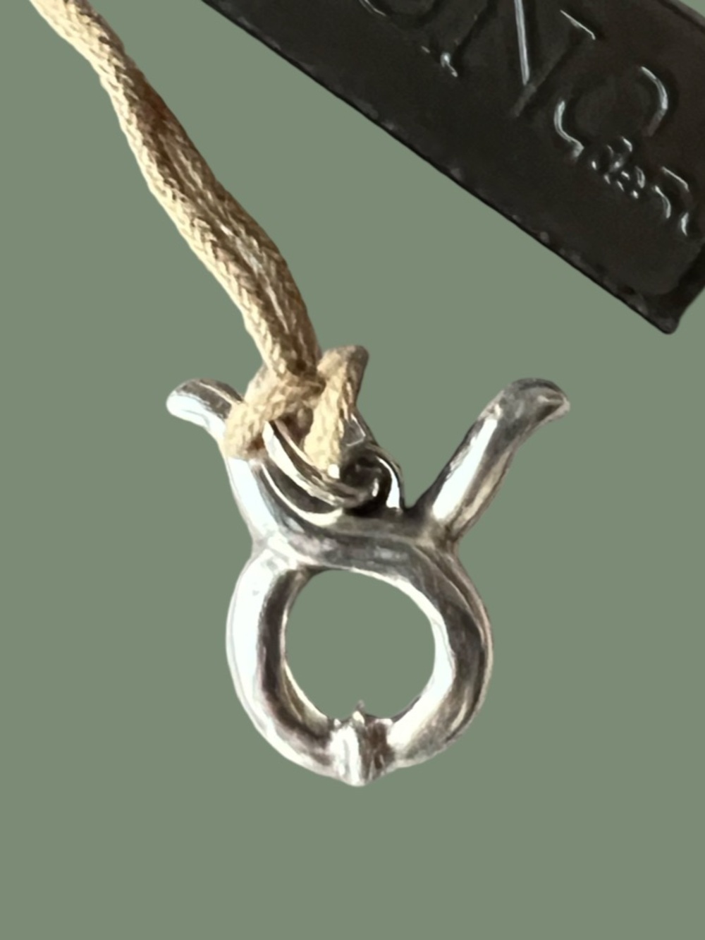 Taurus Sterling Silver-Plated Charm by UNO de 50 - Picture 2 of 4